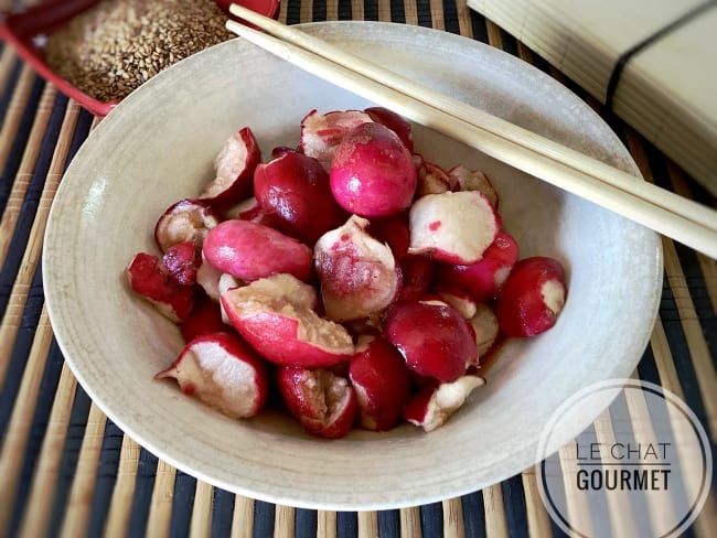 Salade chinoise aux radis