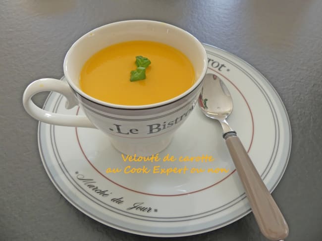 Velouté de carotte au Cook Expert