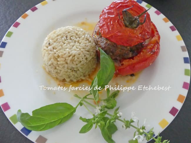 Tomates farcies de Philippe Etchebest