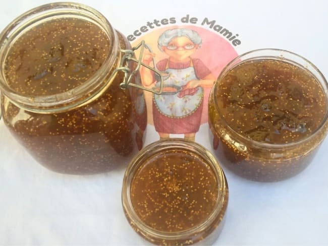 Confiture de figues fraîches maison