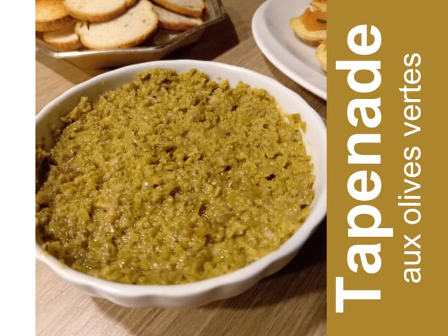 Tapenade aux olives vertes