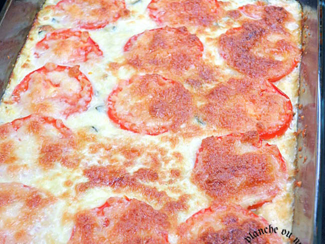 Gratin de courgettes et tomates au Companion