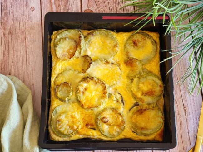 Flan à la ricotta et au légumes d’été