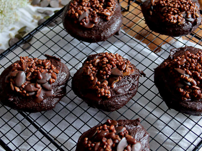 Brownie mendiants sans gluten, ni lait, ni œuf