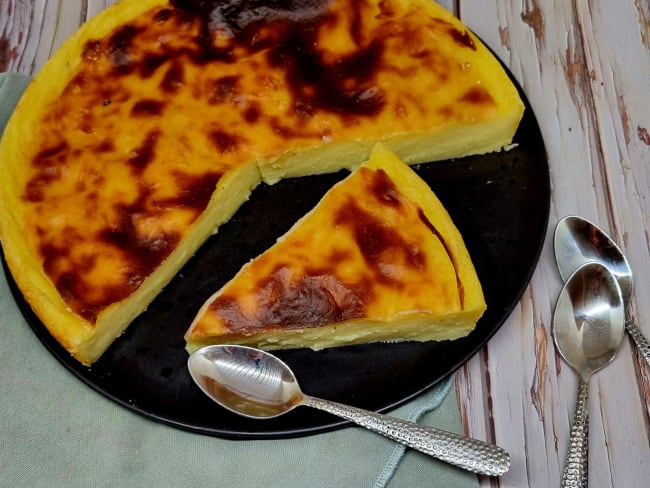 Flan parisien sans pâte