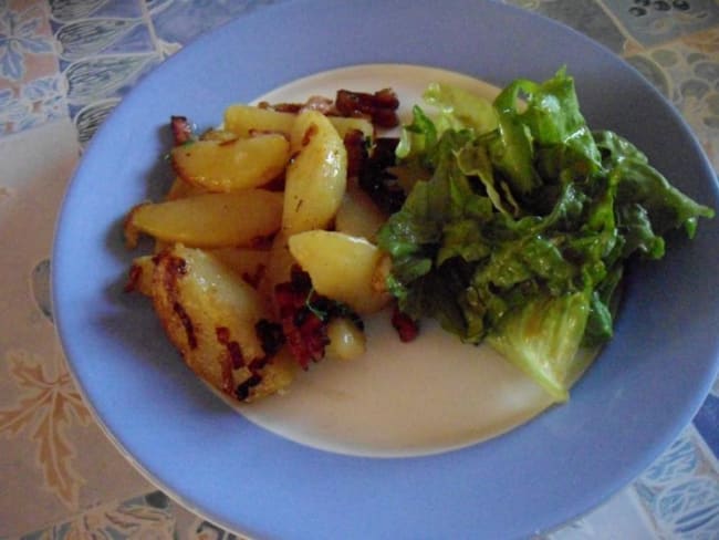 Pommes de Terre Sautées à l'Alsacienne