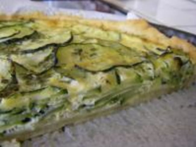 Quiche aux Courgettes