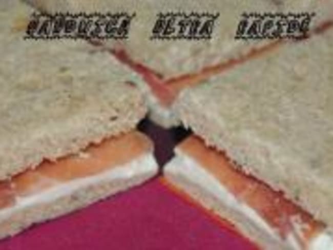 Sandwichs Roquefort et Serrano