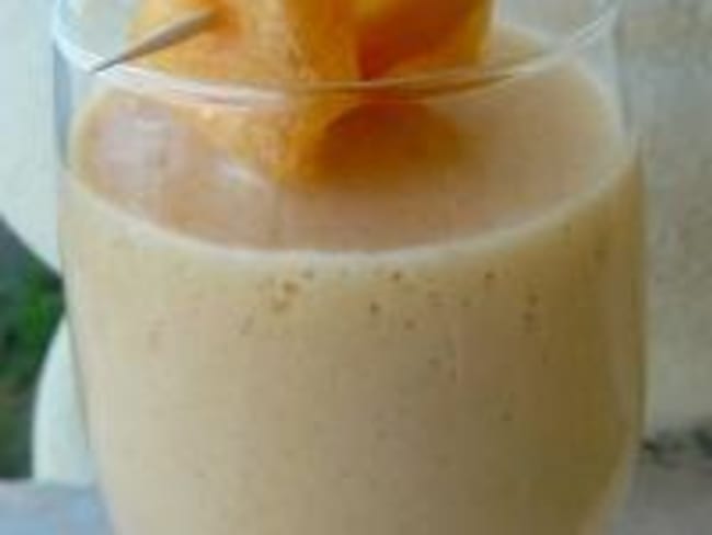 Smoothie Pêche, Melon et Miel