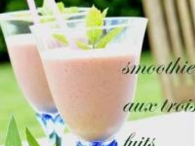 Smoothies aux Trois Fruits