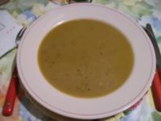 Soupe au potiron et aux châtaignes