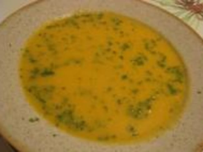 Soupe de Potiron à la Mangue