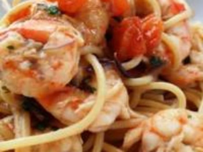 Spaghettis ai Gamberetti