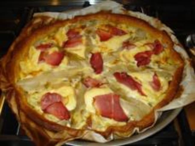 Tarte aux Chicons et au Fromage