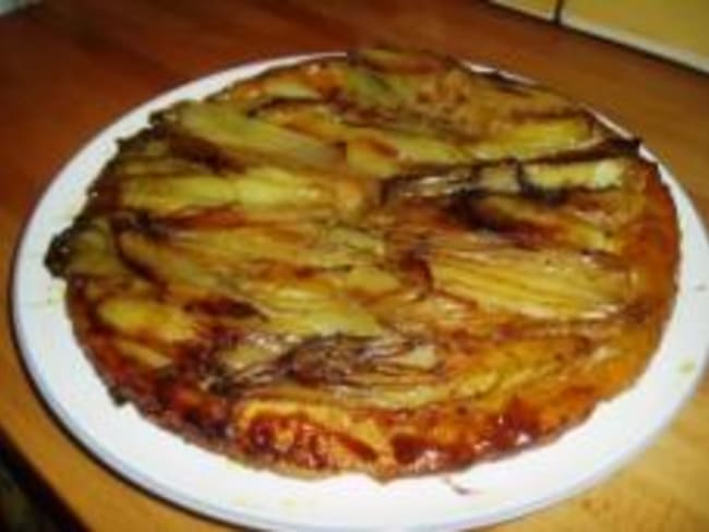 Tarte Tatin à l'Endive et au Fromage