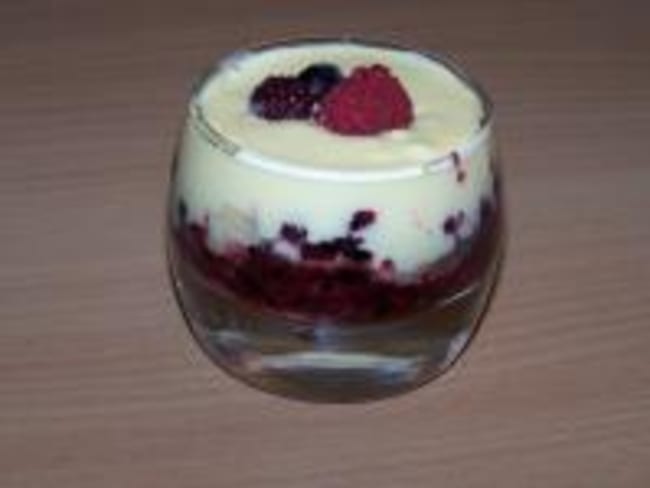 Tiramisu aux Fruits Rouges