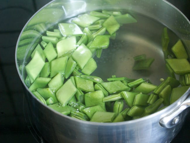 Cuisson à l'anglaise