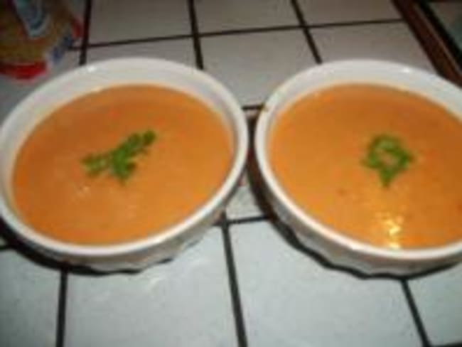 Velouté à la Tomate et à l'Ail