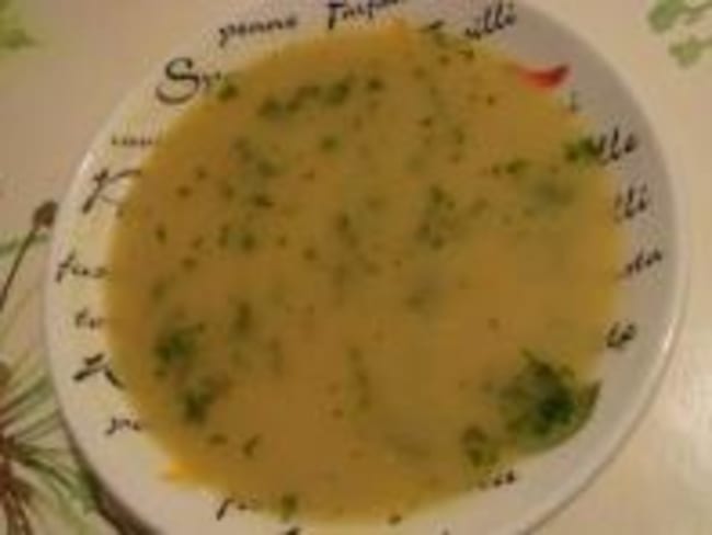 Velouté au Céleri et aux Pommes