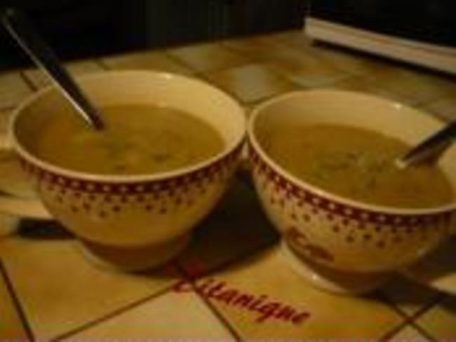 Velouté d'Oignons et d'Endives