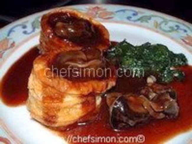 Escargots sauce au vin rouge