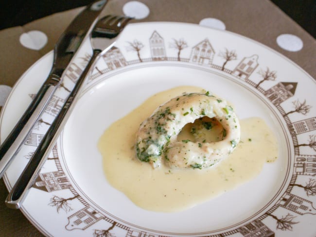 Filet de sole Bonne Femme sur assiette