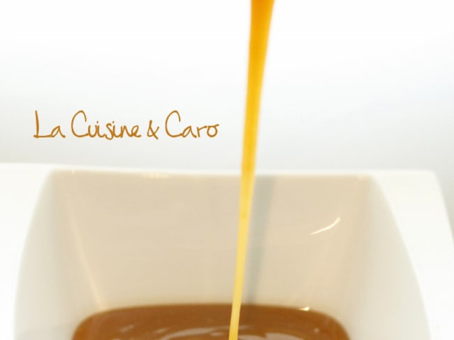 Sauce Caramel au Beurre salé pour crêpes, gaufres, etc.