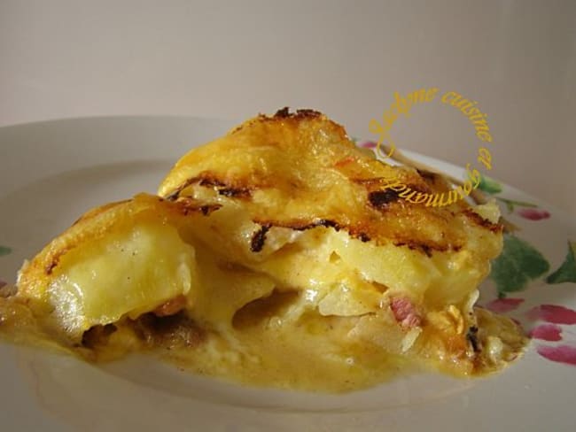 La crémeuse et savoureuse tartiflette de Jean Charles