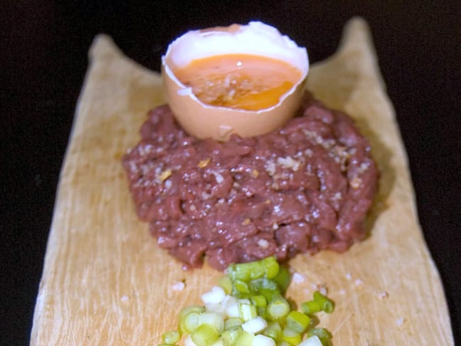 Tartare de coeur de boeuf