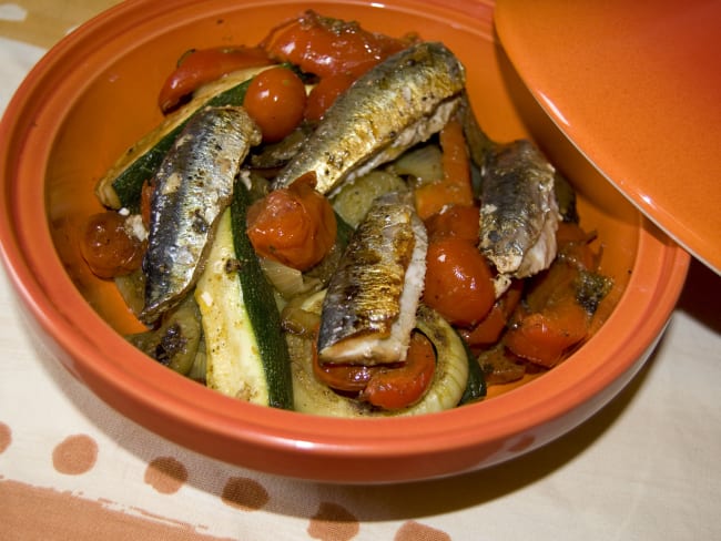 Sardines en tajine.