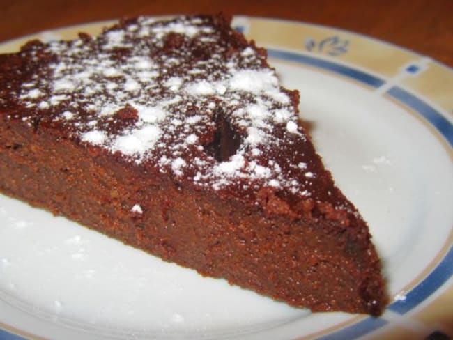 Fondant léger au chocolat et au potimarron sans beurre