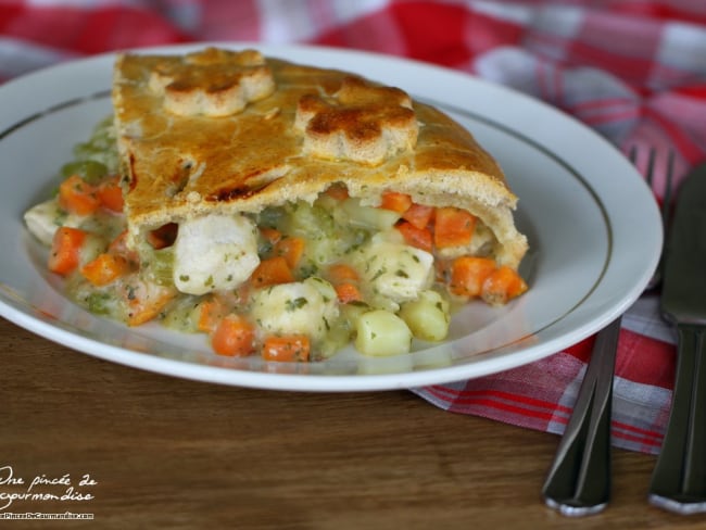 Chicken Pot Pie comme en Angleterre