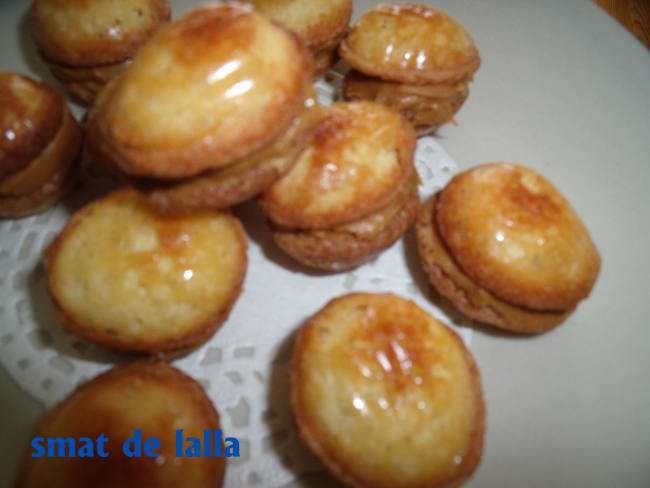 Minis madeleines au spéculoos