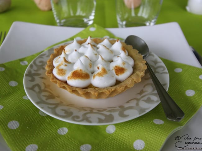 Tarte au citron meringuée