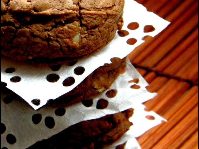 Cookies Chocolaté aux Noisettes et Amandes