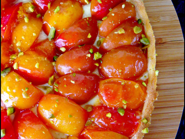 Tarte Pâtissière aux Abricots