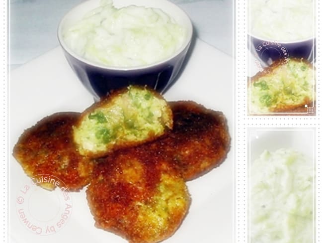 Boulettes de Poulet aux Aubergines et Tzadziki au Basilic