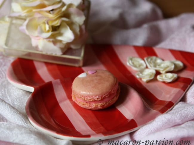 Macarons à l'eau de rose