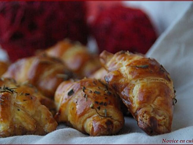 Croissants de Saumon au boursin