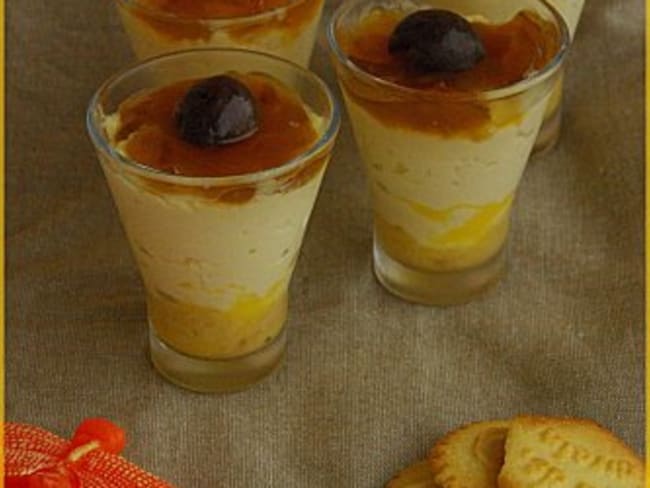 Cheesecakes à la mirabelle