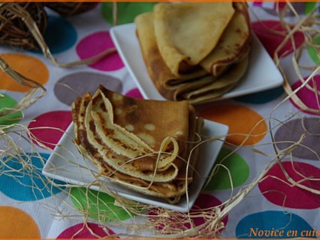 Crêpes au caramel à la noisette