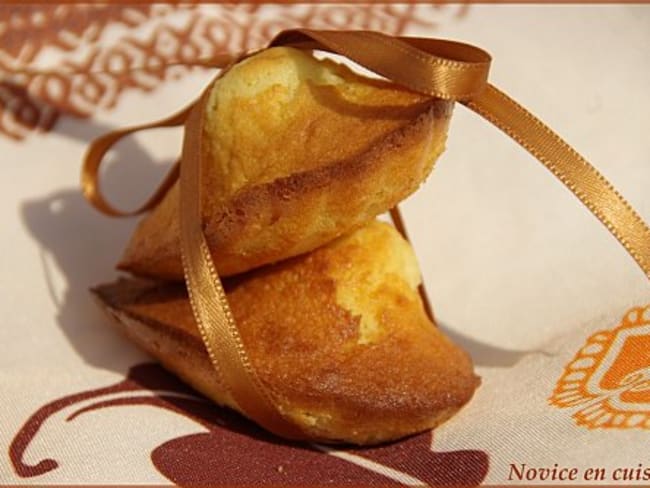 Les "madeleines Proustiennes" aux amandes