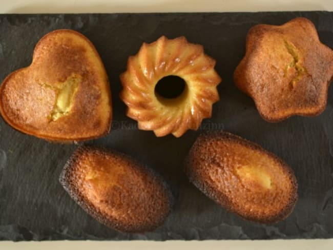 Madeleines à la fleur d'oranger