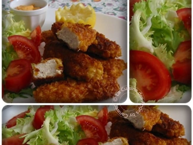 Nuggets de Poulet Croustillants, Sauce Samouraï