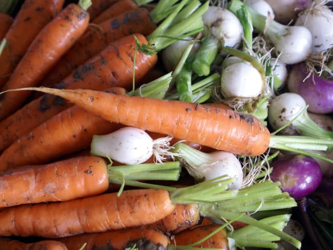 Jardinière de légumes - Recette de jardinière de légumes : la préparation des légumes