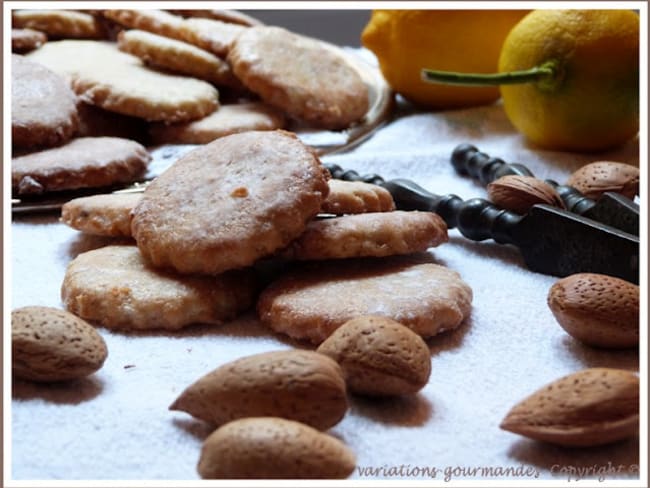 Croquants gourmands "amandes céréales citron"