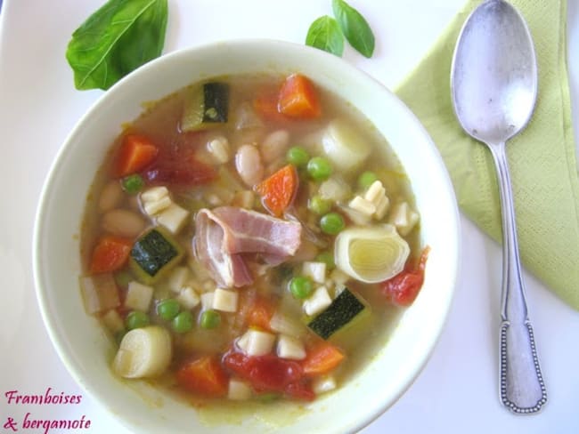 Minestrone aux crozets de Savoie