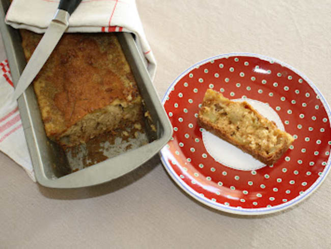 Cake aux pommes et Spéculoos