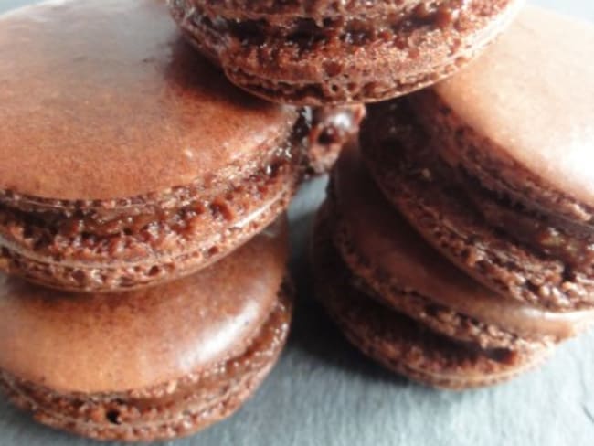 Macarons au Nutella