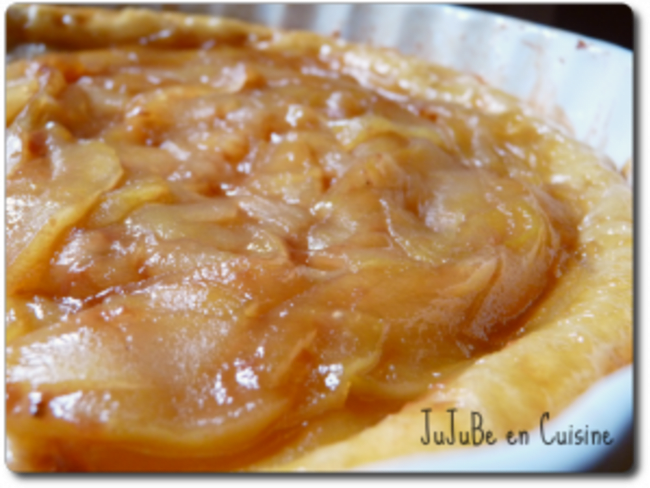 Tarte Tatin au caramel beurre salé